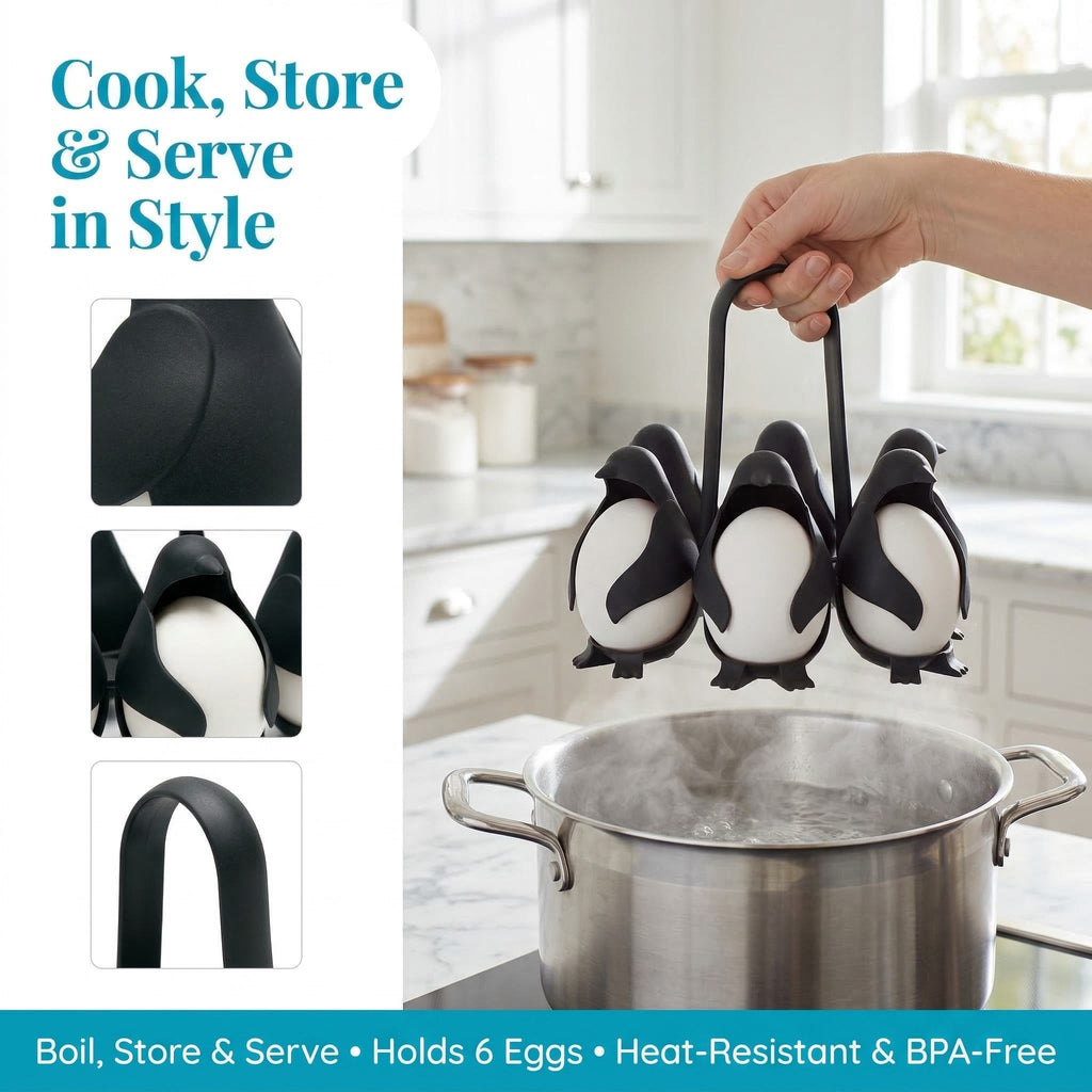 Penguin Shaped Egg Cooker