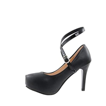 Woman High Heels Anti-Slip Leather Straps