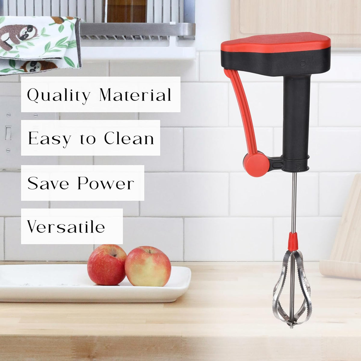 Semi-Automatic Hand Milk Mixer