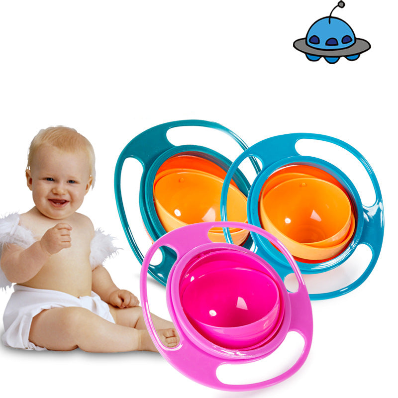 Universal Spill-proof Gyro Bowl For Kids