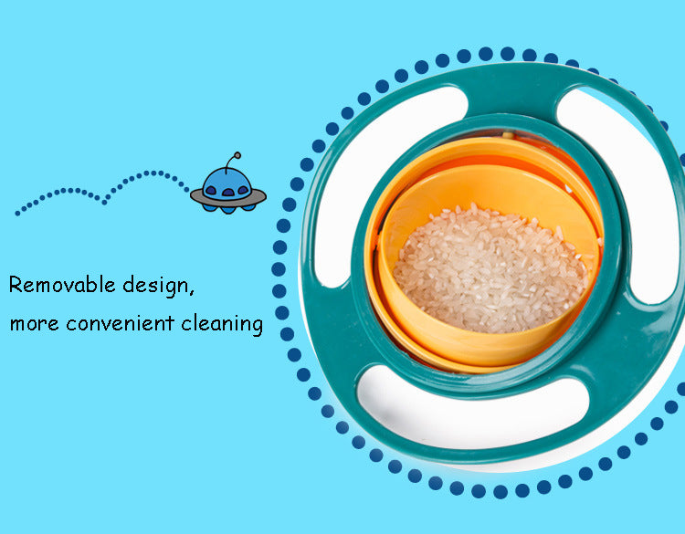 Universal Spill-proof Gyro Bowl For Kids