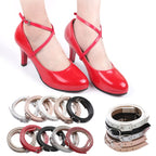 Woman High Heels Anti-Slip Leather Straps