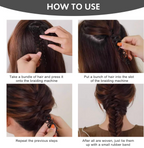 Hair Style Tool For Braids (Pack of 4)