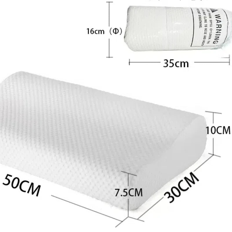 B-Shaped Wave Bed Memory Foam Pillow