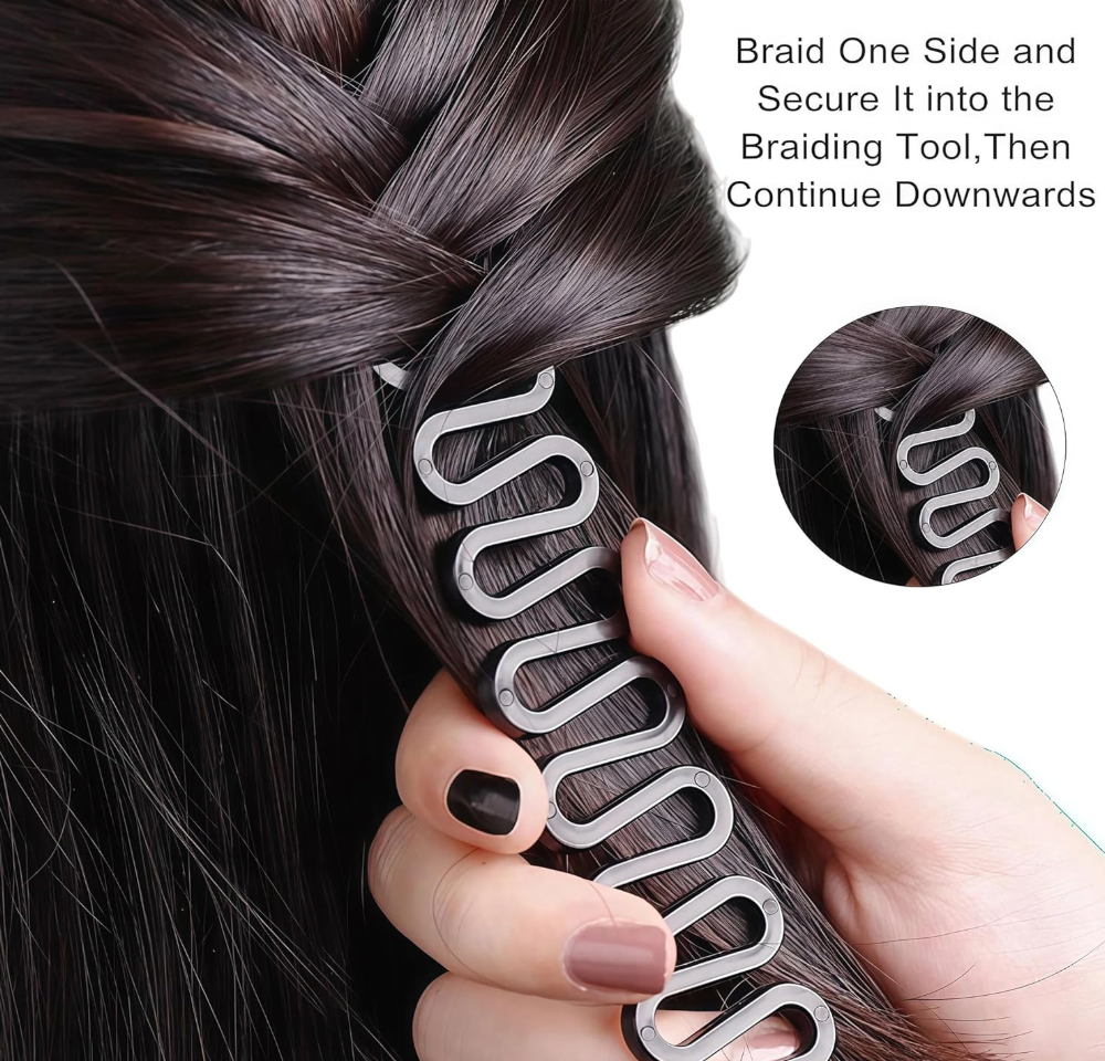 Hair Style Tool For Braids (Pack of 4)