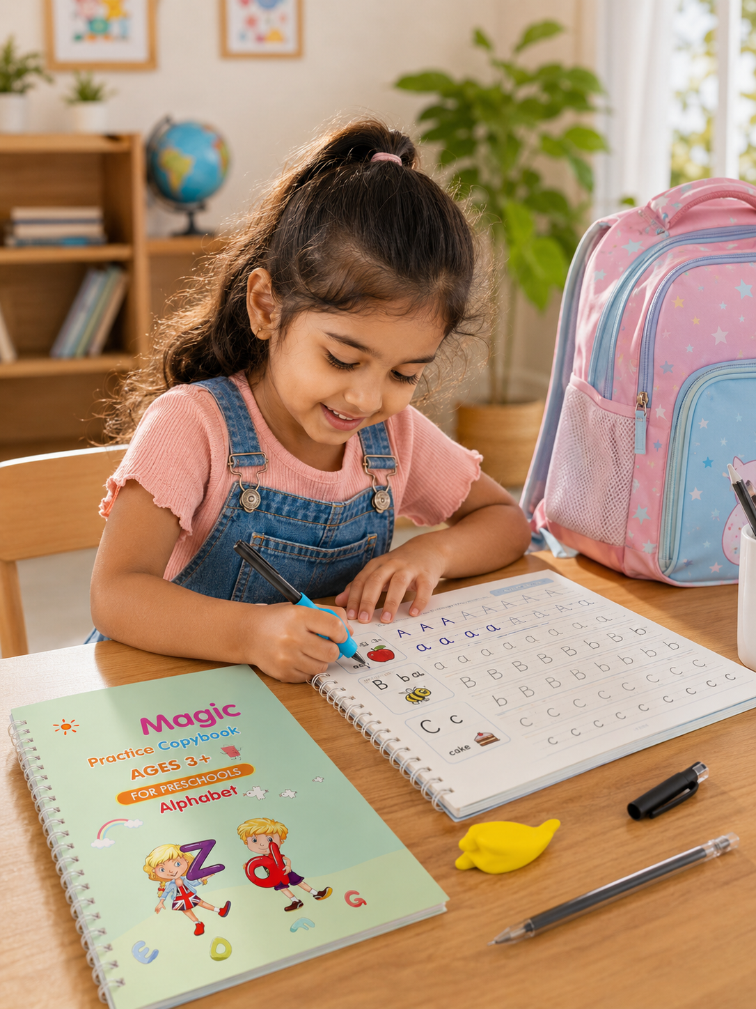 Magic Practice Copybook (4 Book + 10 Refill) (A-127)