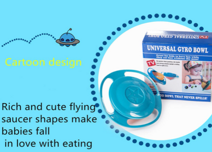 Universal Spill-proof Gyro Bowl For Kids