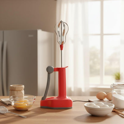 Semi-Automatic Hand Milk Mixer