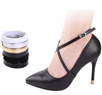 Woman High Heels Anti-Slip Leather Straps