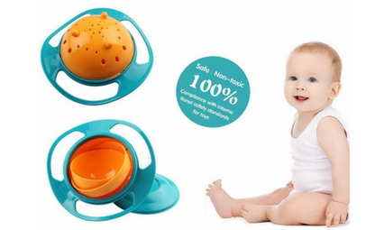 Universal Spill-proof Gyro Bowl For Kids