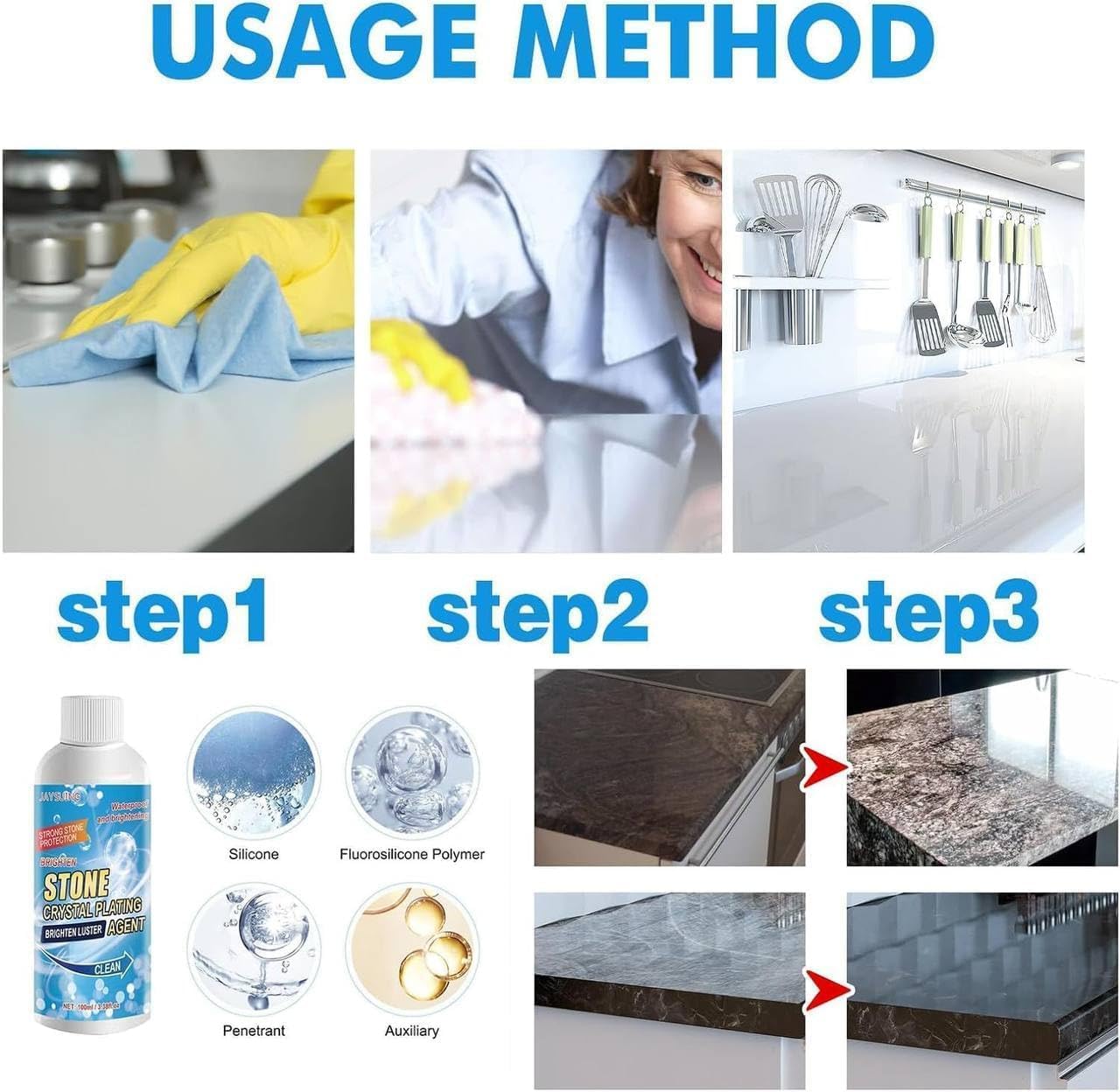 Crystal Stone Polishing Agent