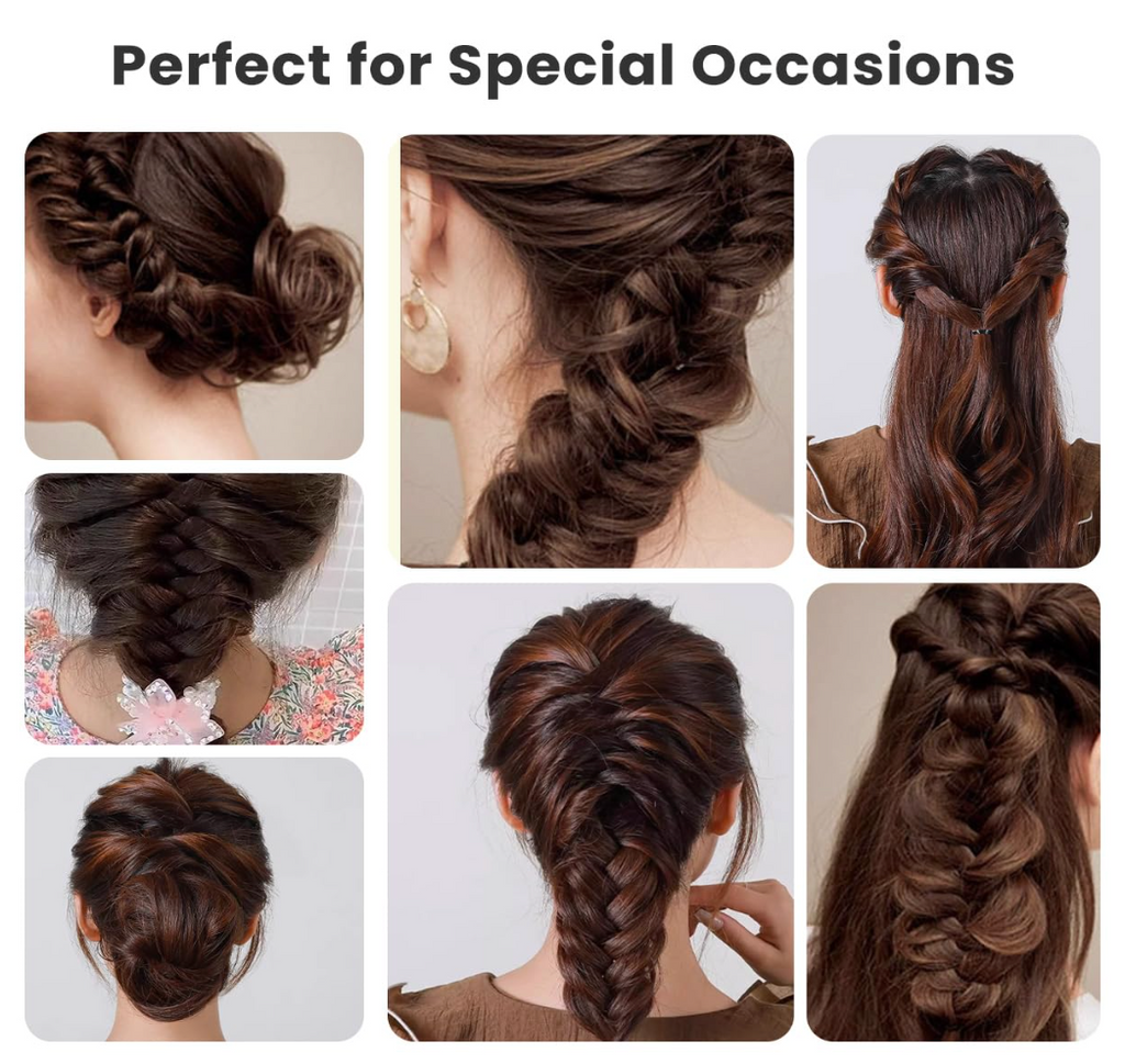 Hair Style Tool For Braids (Pack of 4)